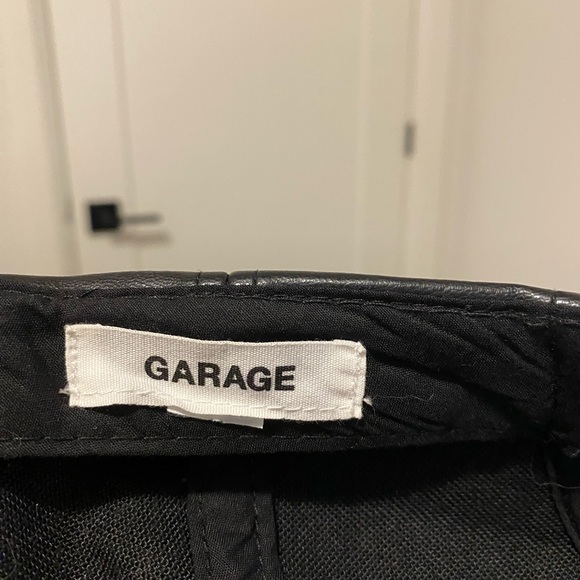 NWOT Faux Leather Hat - Picture 4 of 4